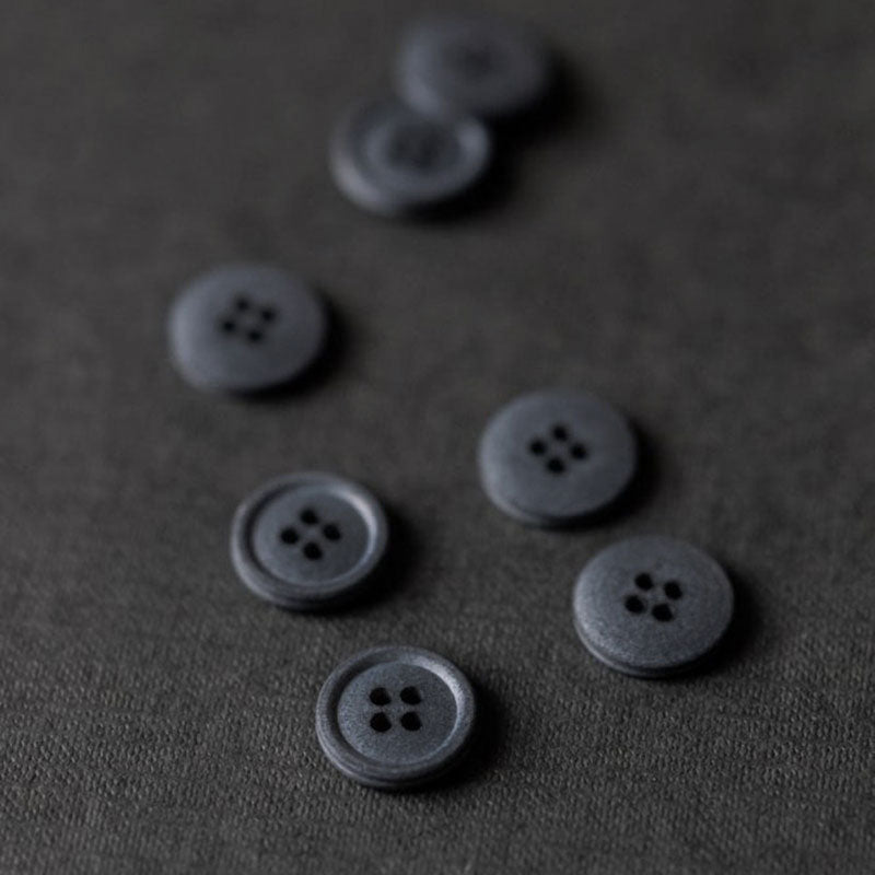Baumwollknopf - 15mm, 10 Farben
