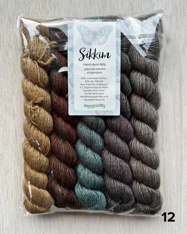SIKKIM - Bundle of Mini Skeins