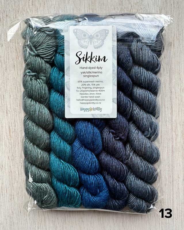 SIKKIM - Bundle of Mini Skeins