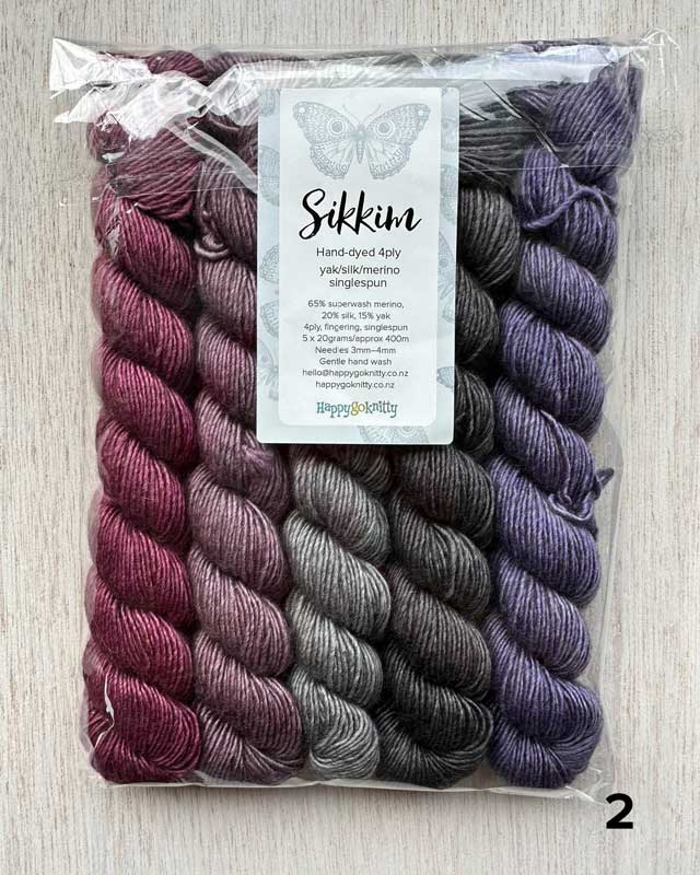 SIKKIM - Bundle of Mini Skeins