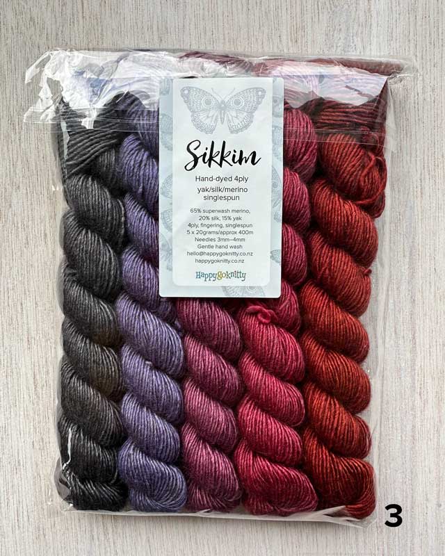 SIKKIM - Bundle of Mini Skeins