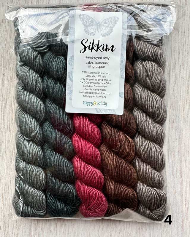 SIKKIM - Bundle of Mini Skeins