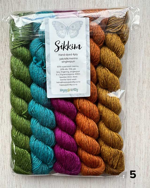 SIKKIM - Bundle of Mini Skeins