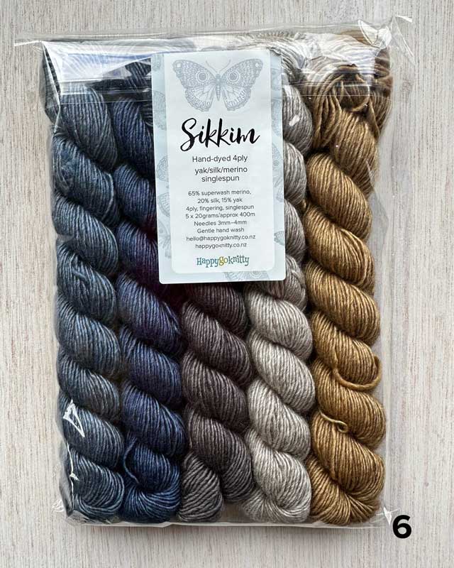 SIKKIM - Bundle of Mini Skeins