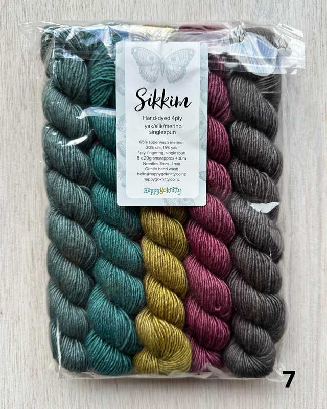 SIKKIM - Bundle of Mini Skeins
