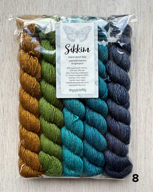 SIKKIM - Bundle of Mini Skeins