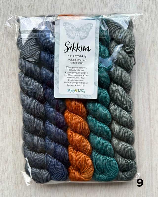 SIKKIM - Bundle of Mini Skeins