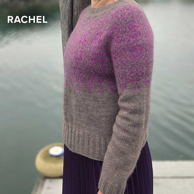 Golden Poppy by Elenor Mortensen. Coffee and Fuchsia Blossom