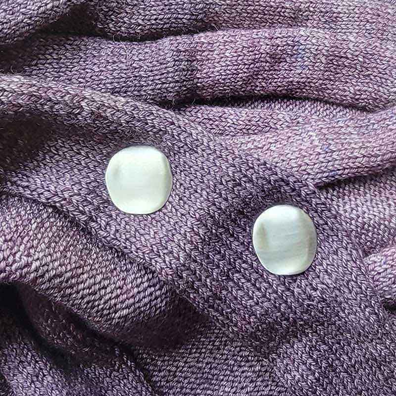 Midcentury Modern Circle Stud Button