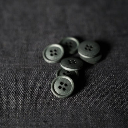 Cotton Button - 15mm, 10 colours