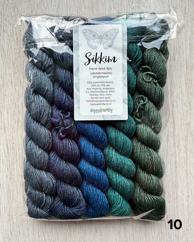 SIKKIM -  Bundle of Mini Skeins
