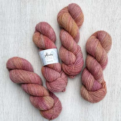 Hand Painted Yarn - Dahlia