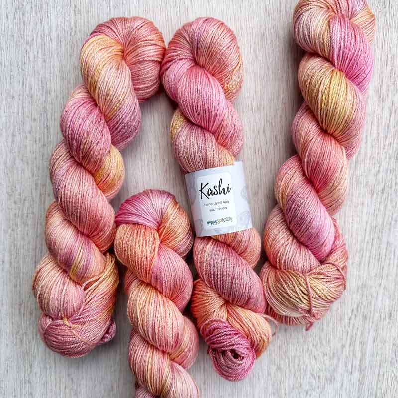 Hand Painted Yarn - Dahlia