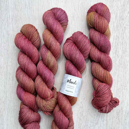 Hand Painted Yarn - Dahlia